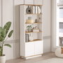 Hanah Home Estantería Fr16-Aw Pino Atlántico y Blanco